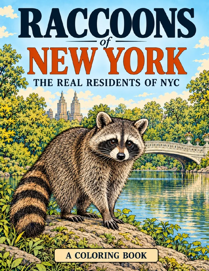 Raccoons of New York front cover